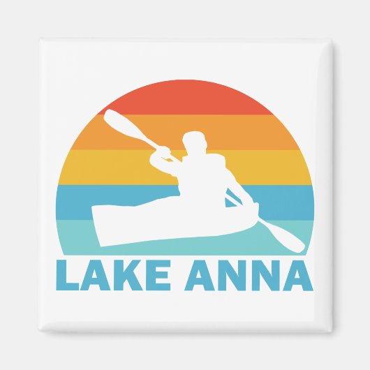 Lake Anna Virginia Kayak Magnet (Vorne)