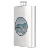 Lake Anna Virginia Reflection Flachmann (Links)