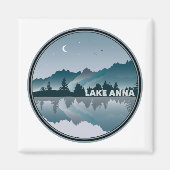 Lake Anna Virginia Reflection Magnet (Vorne)