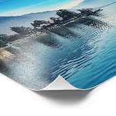 Lake Annecy - Baie de Talloires Print Fotodruck (Ecke)
