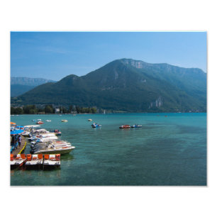 Lake Annecy, Frankreich - Foto Print
