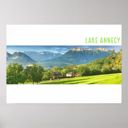 Lake Annecy Poster (Vorne)