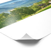 Lake Annecy Print Fotodruck (Ecke)