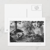 Lake Arrowhead, California Lodge View & Terrace Postkarte (Vorne/Hinten)