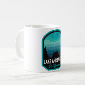 Lake Arrowhead California Summer Kaffeetasse (Vorderseite Links)