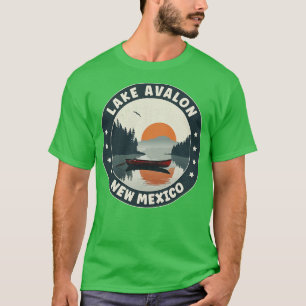 Lake Avalon New Mexico Sunset T-Shirt