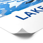 Lake Baikal Russia Poster (Ecke)