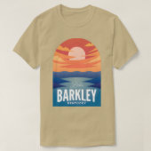 Lake Barkley KY Retro Sunset T-Shirt (Design vorne)