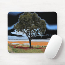 Lake Beac Solo Tree Mouse Pad