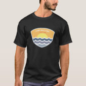 Lake Bellaire Michigan MI Sunset Vacation Souvenir T-Shirt (Vorderseite)