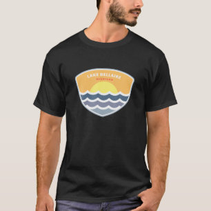 Lake Bellaire Michigan MI Sunset Vacation Souvenir T-Shirt