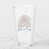 Lake Benson North Carolina Rainbow Glas (Rückseite)