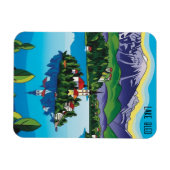 Lake Bled Slovenia Magnet (Horizontal)