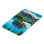 Lake Bled Slovenia Magnet (Linke Seite)