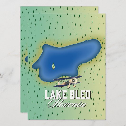 Lake Bled Slovenien (Vorne/Hinten)