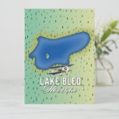 Lake Bled Slovenien (Stehend Vorderseite)