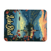 Lake Bled Slovenien Magnet (Horizontal)