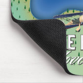 Lake Bled Slovenien Mousepad (Ecke)