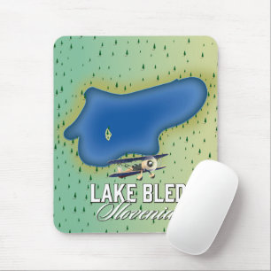 Lake Bled Slovenien Mousepad