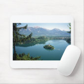 Lake Bled Slovenien Mousepad (Mit Mouse)