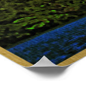 Lake Bled Slovenien Poster (Ecke)