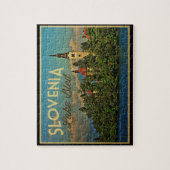 Lake Bled Slovenien Puzzle (Vertikal)