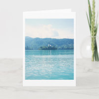 Lake Bled Slowenien Landschaftlich Landschaftsfoto