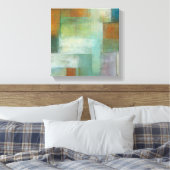 Lake Blue Essence II Leinwanddruck (Insitu (Schlafzimmer))