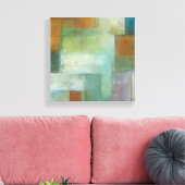 Lake Blue Essence II Leinwanddruck (Insitu (Wohnzimmer))