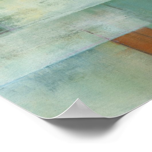 Lake Blue Essence II Poster (Ecke)