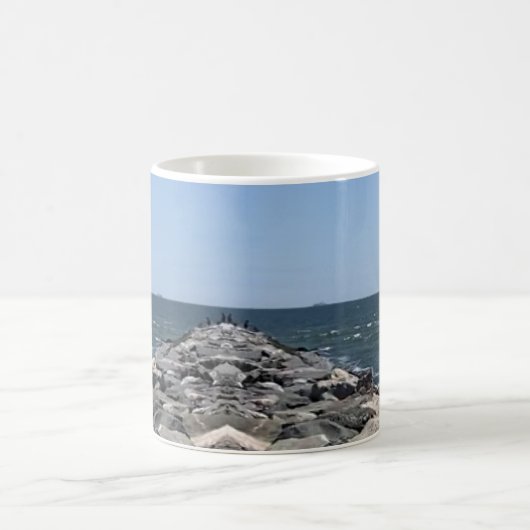 Lake Blue Kaffeetasse (Mittel)