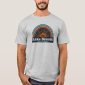 Lake Brandt North Carolina Rainbow T-Shirt (Vorderseite)