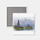 Lake Bratanan Bali Indonesien Magnet (Vorderseite/Rückseite)