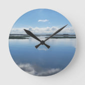 LAKE BUE RUNDE WANDUHR (Vorderseite)