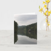 Lake Burton Notecard Karte (Gelbe Blume)