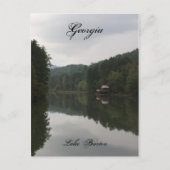 Lake Burton Postcard Postkarte (Vorderseite)