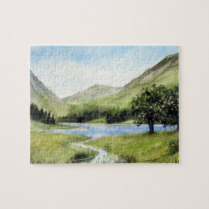Lake Buttermere, Lake District, Cumbria England Puzzle
