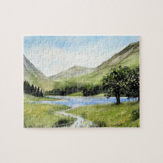 Lake Buttermere, Lake District, Cumbria England Puzzle (Horizontal)