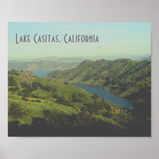 Lake Casitas, Califonia - Poster (Vorne)