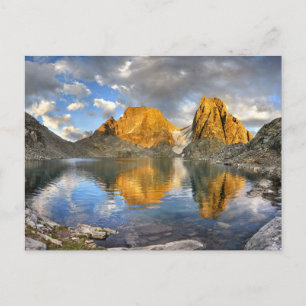 Lake Catherine Banner Ritter Sunset - Sierra - Sie Postkarte