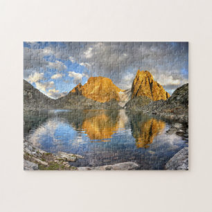 Lake Catherine Banner Ritter Sunset - Sierra - Sie Puzzle