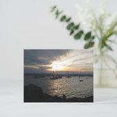 Lake Champlain at Sunset Postkarte (Stehend Vorderseite)