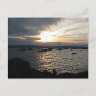 Lake Champlain at Sunset Postkarte