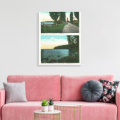 Lake Champlain Drive View Leinwanddruck (Insitu (Wohnzimmer))
