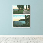 Lake Champlain Drive View Leinwanddruck (Insitu (Holzboden))