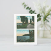 Lake Champlain Drive View Postkarte (Stehend Vorderseite)