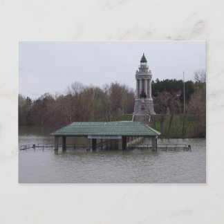 Lake Champlain Flooding Postkarte