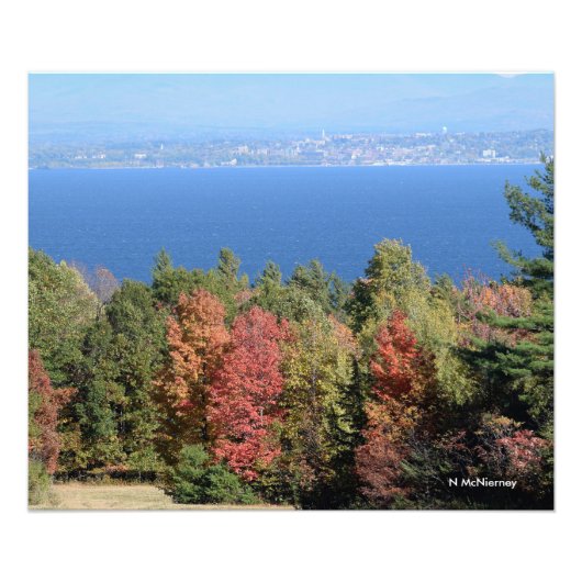 Lake Champlain Fotodruck (Vorne)