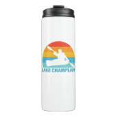 Lake Champlain New York Vermont Kayak Thermosbecher (Vorderseite)