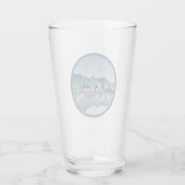 Lake Champlain New York Vermont Reflection Glas (Rückseite)
